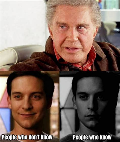 Those people probably don't know the origin of "Tobey Maguire crying" meme. : raimimemes