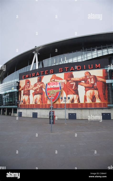 Emirates stadium, Arsenal football ground Stock Photo - Alamy