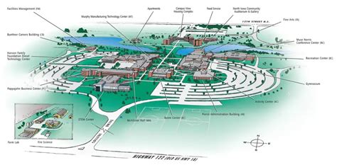 Campus Map - North Iowa Area Community College