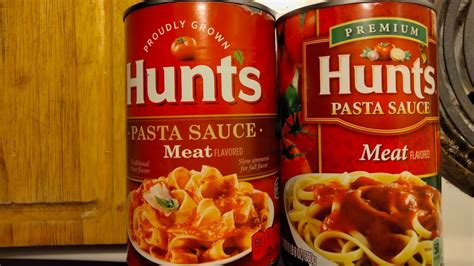 Hunts Pasta Sauce Meat Flavored How To Hotdish Recipe Cooking - YouTube