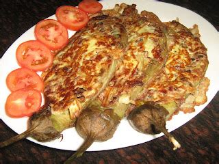 TORTANG TALONG with CHEESE