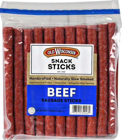 Old Wisconsin Beef Snack Sticks, 26 oz - Walmart.com