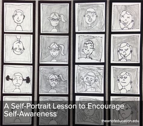 The Art of Education University - A Self-Portrait Lesson to Encourage Self-Awareness | Art ...