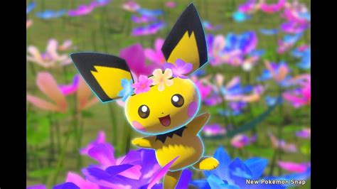 New Pokémon Snap: Pichu | New pokemon, Pokemon, Pikachu