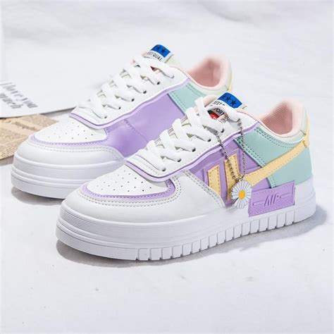 2020 Summer Women Sneakers White Tennis Women Shoes Canvas Slip on ...