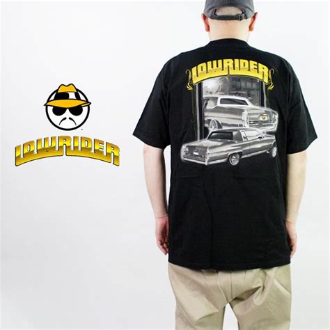 ローライダー クロージング 半袖 Tシャツ LOWRIDER CLOTHING TEE COUPD LRST-BLK Black kustom 1983 cadillac coupe ...