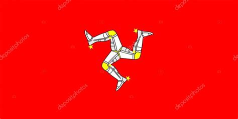 Isle Of Man Flag — Stock Photo © tony4urban #1918968