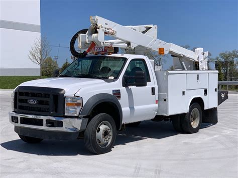 Used 2008 Ford Super Duty F-550 XLT DRW 2dr Bucket Truck For Sale (Sold) | Midwest Truck Group ...