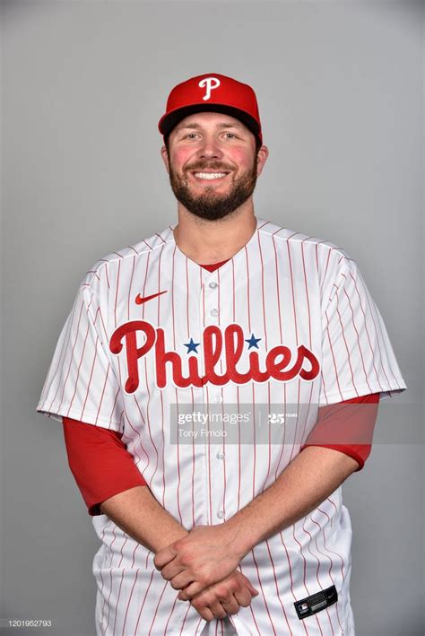 Tommy Hunter of the Philadelphia Phillies poses during Photo Day on ...