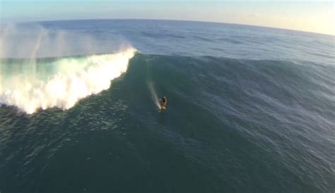 Drone Captures Laird Hamilton Foil Boarding Kauai | The Inertia