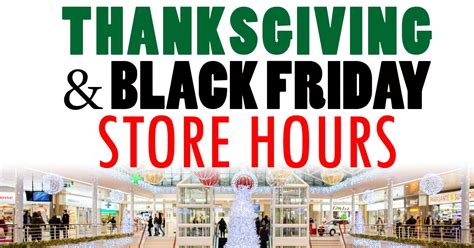 A Guide to What's Open and Closed on Thanksgiving & Black Friday