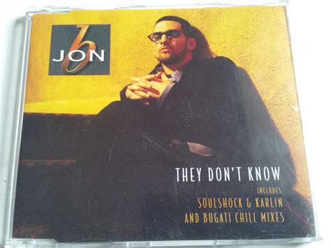 Jon B - They Don't Know (1998, CD) | Discogs