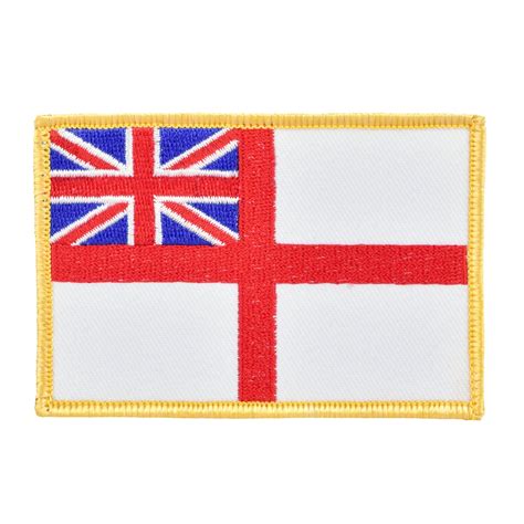 White Ensign Embroidered Badge – Navy Wings Flight Store