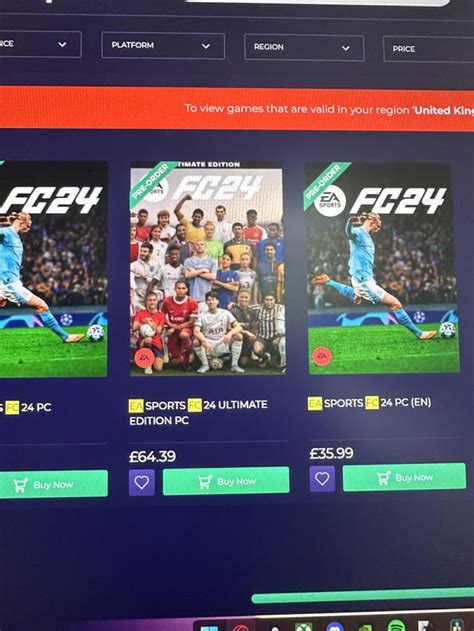 Anyone used CDKeys for a pre order? : r/EASportsFC