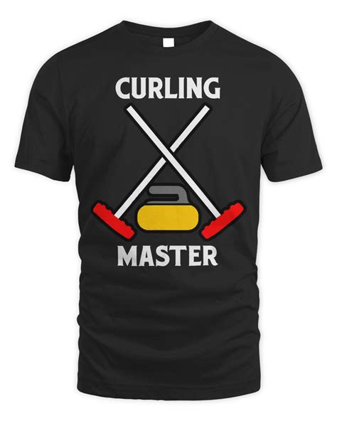 Curling Master Sweeper Stone Tournament Championship T Shirt | SenPrints