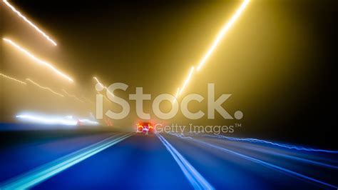 Fast Night Driving Stock Photo | Royalty-Free | FreeImages