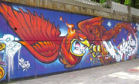 Graffiti art in Kuala Lumpur, Malaysia Stencil Graffiti, Graffiti Wall ...