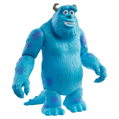 Buy Pixar Sulley Figure True to Movie Scale Character Action Doll Highly Posable with Authentic ...