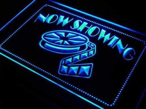 Buy Movie Theater Now Showing LED Neon Light Sign — Way Up Gifts