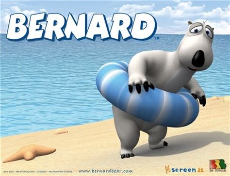 CARTOON, ANIMATED MOVIE, STORY AND GAMES: Bernard Bear