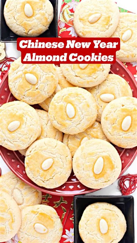 Chinese New Year Almond Cookies | Recipe | Almond cookies, Chinese ...