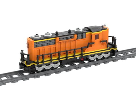 LEGO BNSF EMD SD9 Locomotive MOC | LEGO Train MOC Designed b… | Flickr