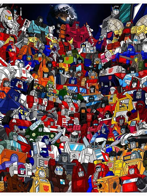 "G1 Transformers Autobots" Poster for Sale by ragingnin77 | Redbubble