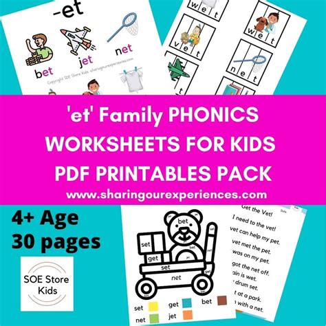 Et Word Family Word Search Coloring Sheet Phonics Wor - vrogue.co