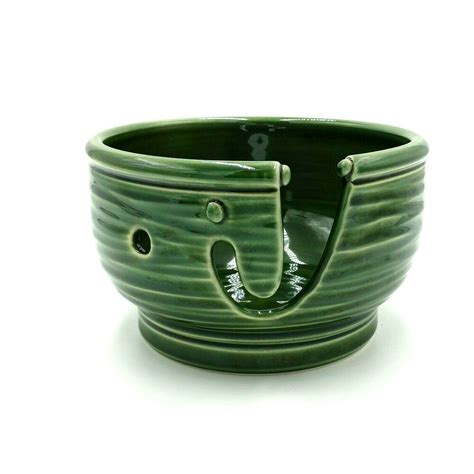Bendigo Pottery Yarn Bowl (curl for holding wool) by Graham Masters. Made in Australia. Huge ...