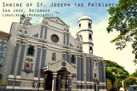 Iglesias de las Filipinas: SAN JOSE, Batangas: Shrine of St. Joseph the Patriarch