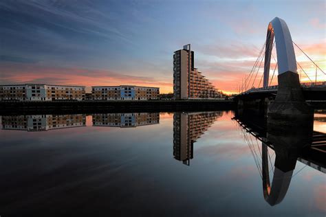 Glasgow Clyde Arc Bridge Photograph by Grant Glendinning - Fine Art America