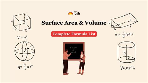 Surface Area and Volume Formula: Definition, Questions with Solutions