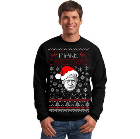 Donald Trump Make Christmas Great Again Ugly Christmas Sweater Christm