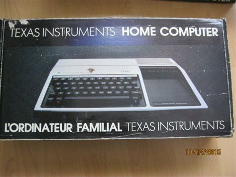 Texas Instruments TI-99 Home Computer, boxed with Philips - Catawiki