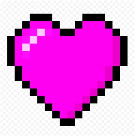 Pixel Art Purple Heart Icon PNG | Citypng