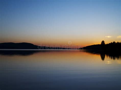 Peaceful Sunset stock image. Image of reflection, sunup - 4527633