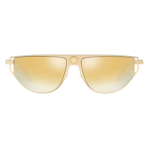 Versace - Grecamania Visor Sunglasses - Gold - Sunglasses - Versace Eyewear - Avvenice