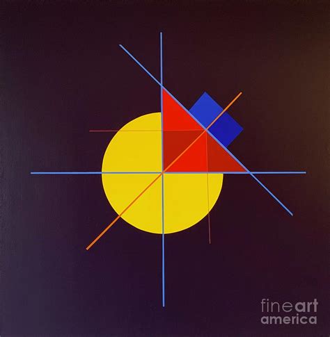 Trigonometry Painting by Youssef Rami - Pixels