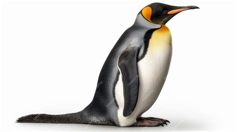 Premium AI Image | Emperor Penguin isolated on white background Generative AI