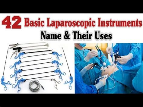 42 Basic Laparoscopic Instruments Name And Uses - YouTube