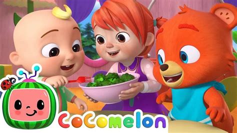 Yes Yes Vegetables 🍉 CoComelon Nursery Rhymes & Kids Songs 🍉🎶Time for Music! 🎶🍉 Chords - Chordify