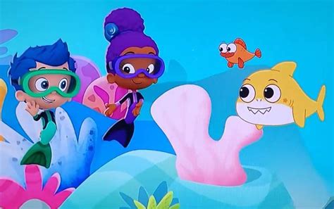 Les Bubble Guppies rencontrent Baby Shark et William - puzzle en ligne