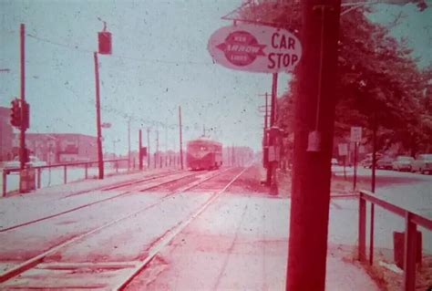 QQK20 BUS, STREET CAR, SUBWAY Train 35mm Slide Pennsylvania Red Arrow Stop $4.77 - PicClick