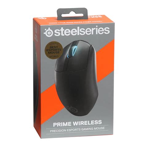 SteelSeries Prime Wireless RGB Gaming Mouse - Black - Micro Center