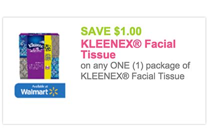 *HOT* $1 off Kleenex Printable Coupon - NO Size Restrictions! - Simple Coupon Deals