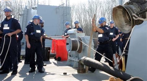 HMS Prince of Wales crew undergo training ahead of sea trials