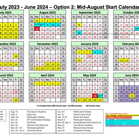 EPSB Calendar 2024 25 Printable | Printable Calendar 2024