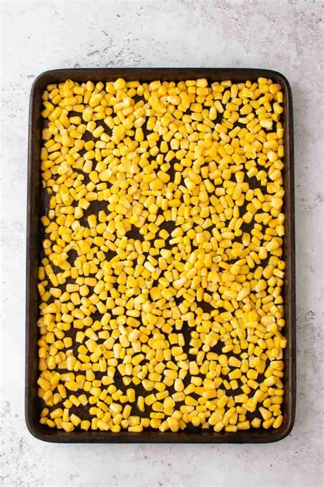 Easy Roasted Frozen Corn Side Dish - Hint of Healthy