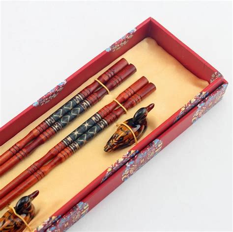 Gift Chopstick Business Gift Chinese Wooden Dragon-grain Wedding Gift ...