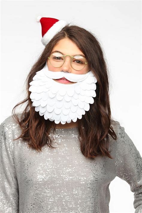 Santa Costume Kit | Santa costume, Felt beard, Santa